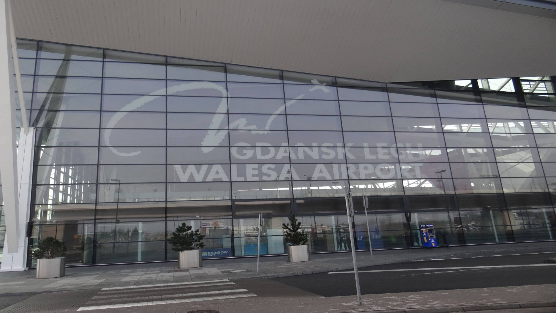 The new terminal of Gdańsk Lech Wałęsa airport, Terminal 2. The new terminal of Gdańsk Lech Wałęsa airport, Terminal 2.