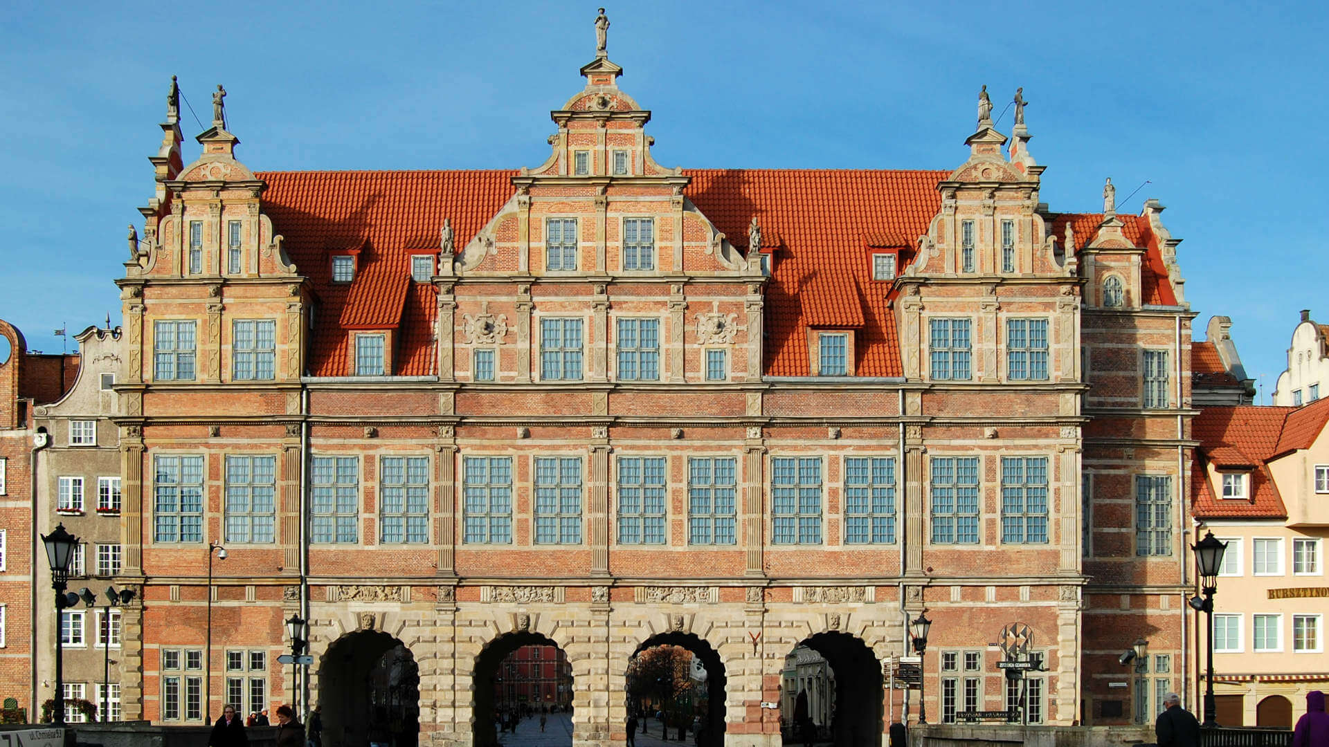 Green Gate, inspired by the City Hall in Antwerp, Belgium. Green Gate, inspired by the City Hall in Antwerp, Belgium.